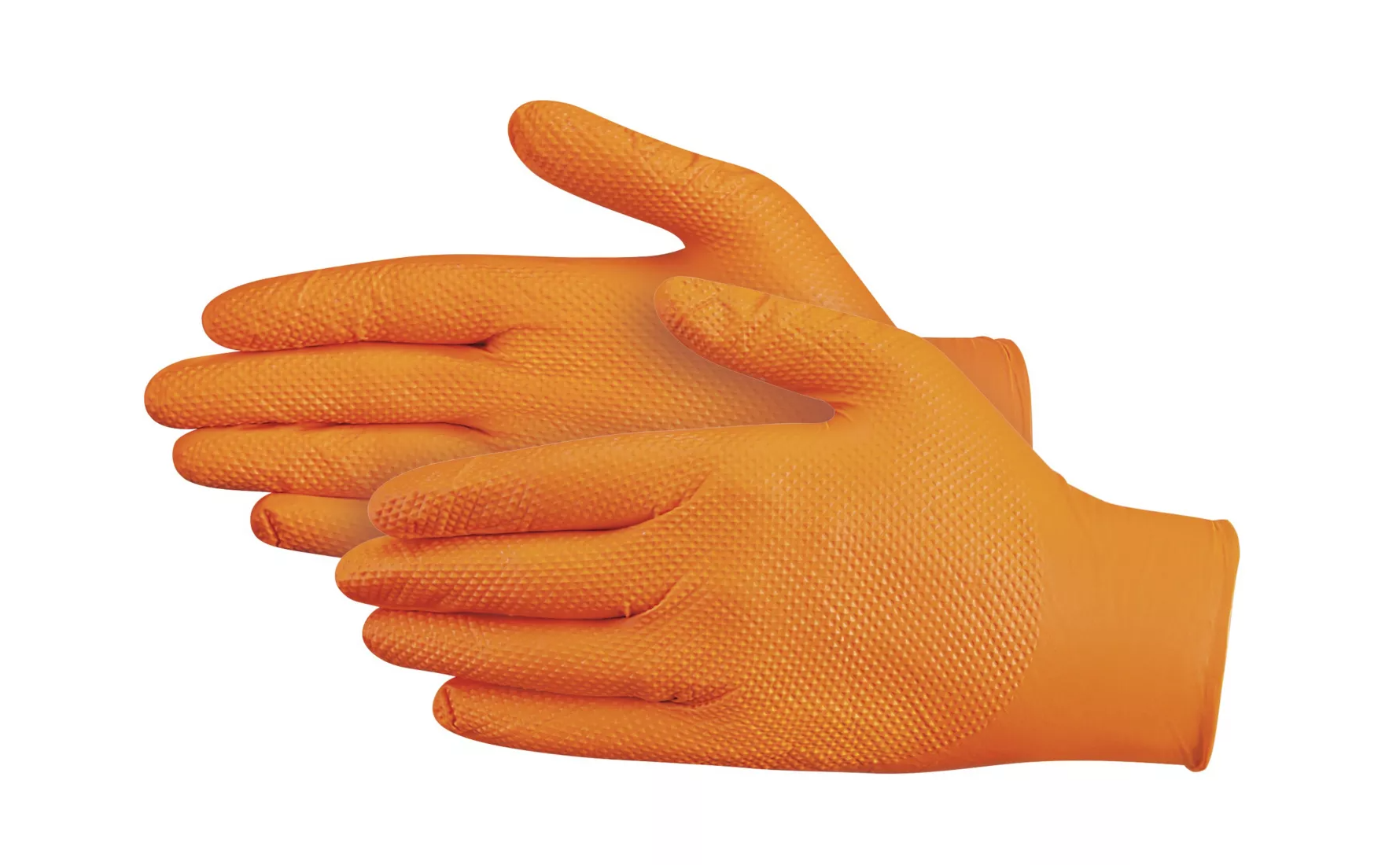 ORANGE Nitrile Gloves - Powder-Free, Orange 1000 pieces